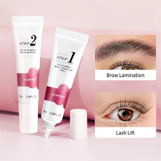 ICONSIGN Fix Lash & Brow Perming Tube Set, Fixierlotion, Unisex - Bild 1