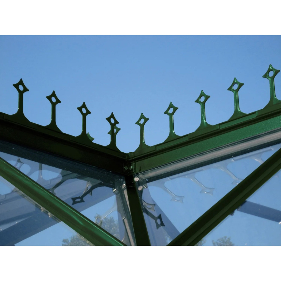 Vitavia Firstkrone Orangerie für Sirius und Sirona in Smaragdgrün - Bild 2
