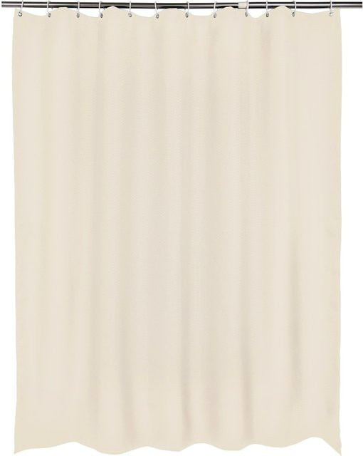 baliv Cosy Cave trend Duschvorhang aus Polyester in Creme, B: 180 cm, H: 180 cm - Bild 1