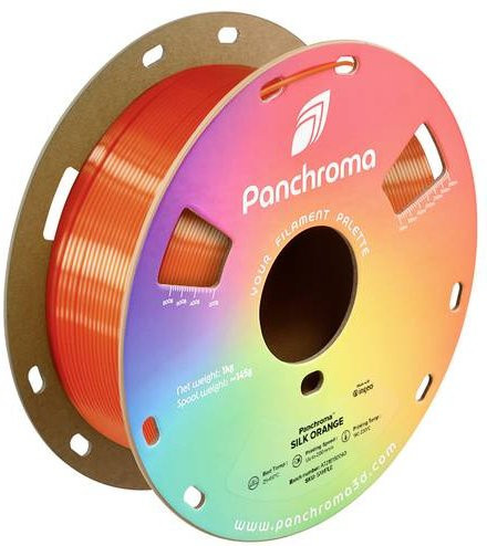 Polymaker Panchroma Silk PLA Filament Orange, 1,75 mm, 1000 g - Bild 1