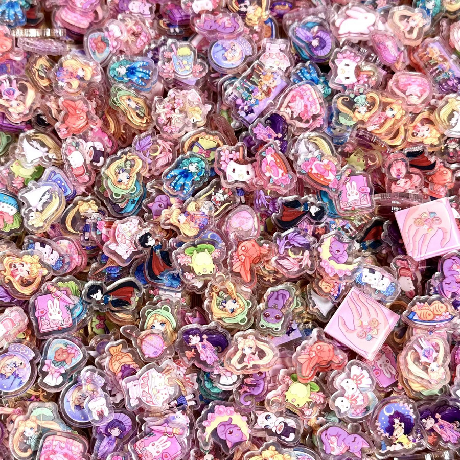 Bandai Sailor Moon Acrylplatten, 50/100 Stück, für DIY-Basteleien - Bild 5