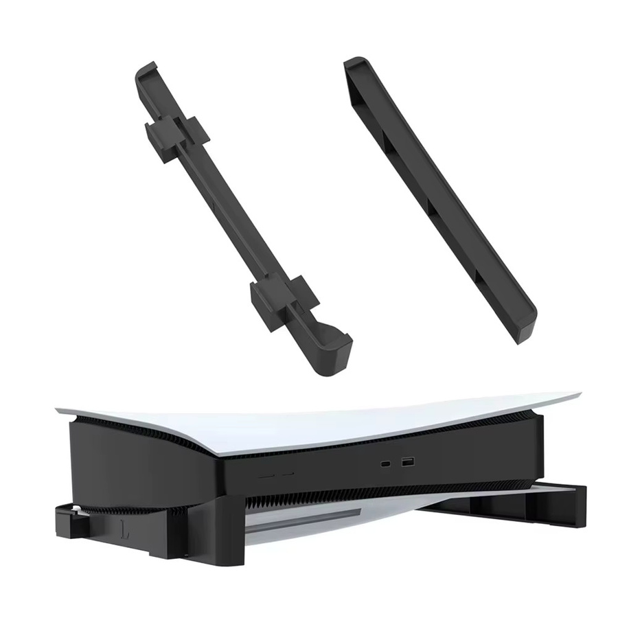 VAORLO 2er Set horizontale Kühlbasishalterung für PS5 Disc und Digital Edition in Schwarz und Weiß - Bild 6