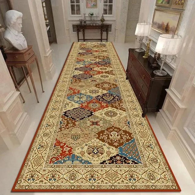 Marokkanischer Korridorteppich Super Six im orientalischen Design, rutschfest, Mehrfarbig, B/T: 50 x 300 cm - Bild 1