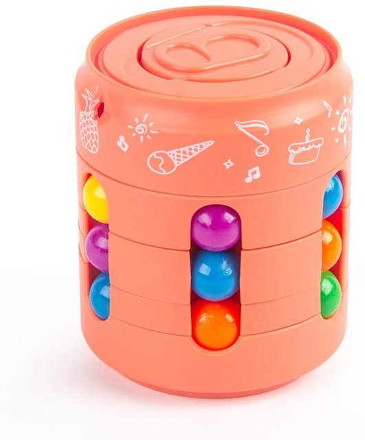 MYY Magic Rotating Bean Puzzle Cube, Orange, ab 7 Jahren - Bild 1