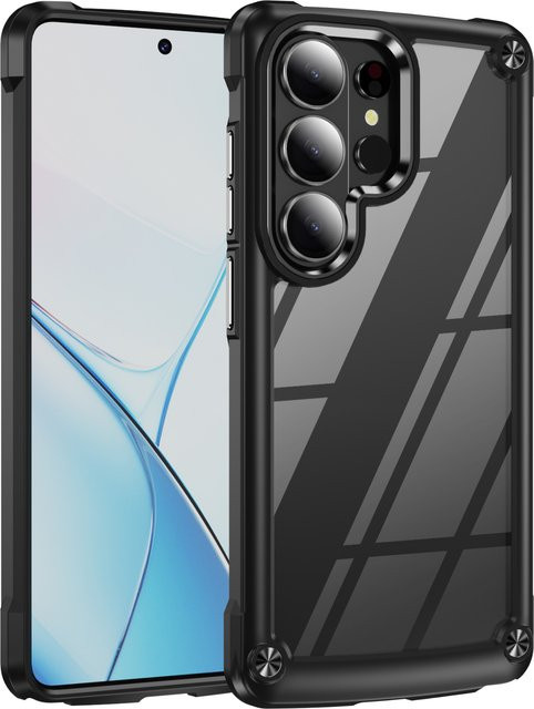 Robuste Hybrid Schutzhülle für Samsung Galaxy S26 S25 S24 S23 S22 Plus Ultra A17 A56 A36 A26 A16 A06 in Transparent - Bild 1