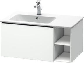 Duravit L-Cube Waschtischunterschrank in Weiß Matt mit Wandmontage, B/H/T: 82 x 48,1 x 40 cm - Bild 1