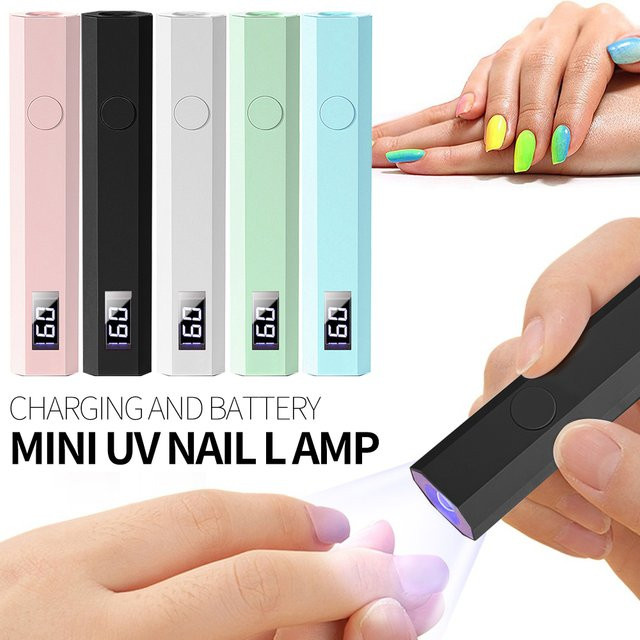YIKOOLIN UV-LED-Nageltrockner-Lampe, Mini, USB - Bild 1