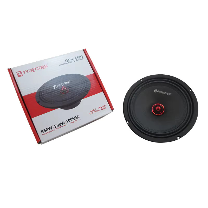 Q-PERTORS 6,5-Zoll Mid Range Woofer Fahrzeuglautsprecher in Schwarz mit 650 W und 4 Ohm für Car-Audio-Modifikationen - Bild 4