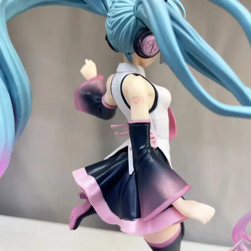 Bandai Hatsune Miku Anime Figur mit Katzenohren, mehrfarbig, Höhe: 23 cm - Bild 3