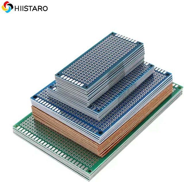 HIISTARO PCB Prototyp-Platine Kupferplatte für DIY Prototyping, doppelseitige und einseitige Universal Leiterplatten in verschiedenen Größen - Bild 1