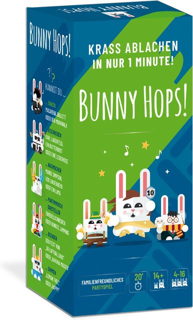 HUCH! Bunny Hops Partyspiel ab 14 Jahren - Bild 1