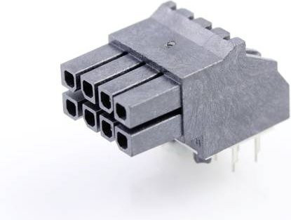 Molex Einbau-Stiftleiste Standard 8-polig in Schwarz - Bild 1