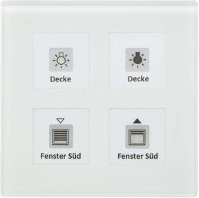 MDT technologies Glastaster Plus 4-fach weiß BE-GT04W.01 - Bild 1