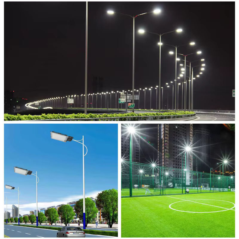 DSELCHUN 100W LED Außenflutlicht IP65 Wasserdichte Wandleuchte in Schwarz für Garten und Straße - Bild 5