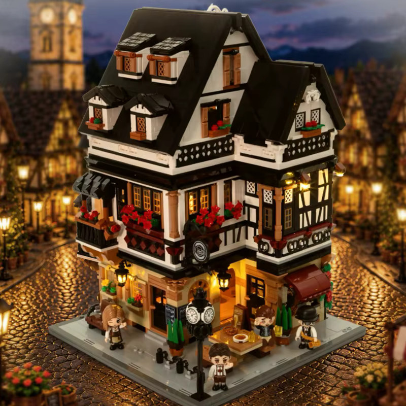 Pantasy Bayern Bierhaus, Bausteine, Montagemodell - Bild 5