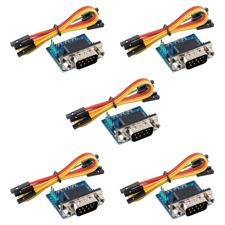 Stemedu RS232 zu TTL Modul mit DB9 Stecker und MAX3232 Chip für serielle Schnittstellen - Bild 3