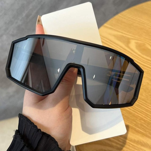 Samjune Sportsonnenbrille, Vollrand, Multicolor, Kunststoff, Wrap - Bild 1