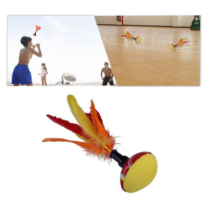 superme live Indiaca Peteca Hand-Badminton Neopren Bunt / Mehrfarbig - Bild 3
