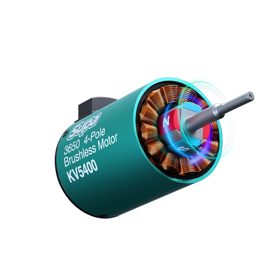 SKYRC FuriaX Supa 3650 Motor ESC Combo, 60A, 2-3S, 3,175 mm, für 1/10 RC Auto - Bild 2