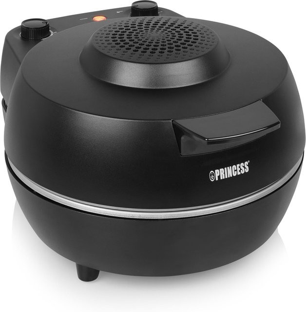 Princess Pizza-Ofen Pro Pizzamacher in Schwarz mit 1200 W und Timer - Bild 1
