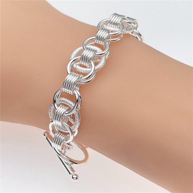 Andara925 Creolen, 925 Silber, Damen - Bild 1