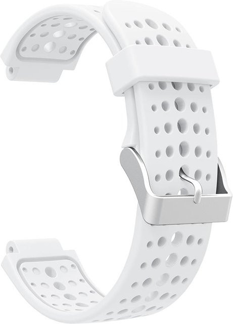 Uhrenarmband Silikon, Weiß, Unisex - Bild 1