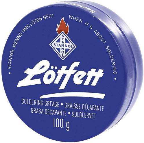 Stannol Lötfett F-SW 21 Blau, 100 g - Bild 1