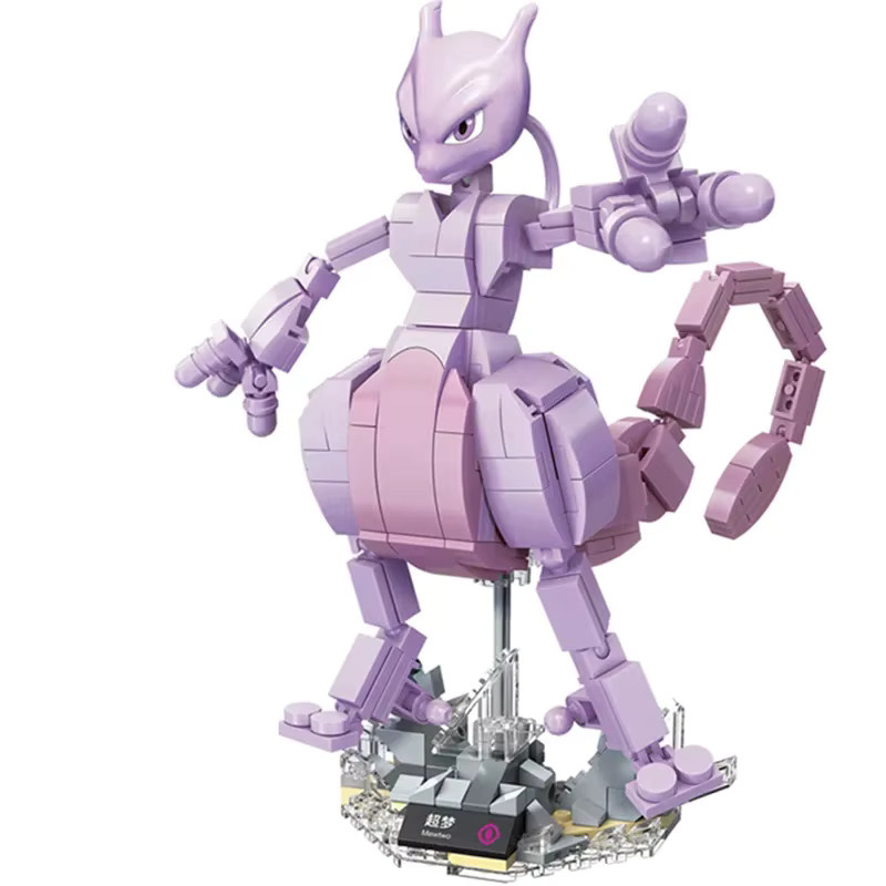 Qman Pokémon Charizard Mewtwo Bulbasaur, Bausteine, Cartoon-Figuren-Modell - Bild 3