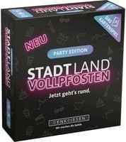 Denkriesen Stadt Land Vollpfosten Kartenspiel Party Edition - Bild 1