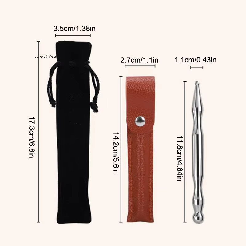 HNKMP Akupunkturstift aus Edelstahl, Unisex, für Gesicht und Körper - Bild 5