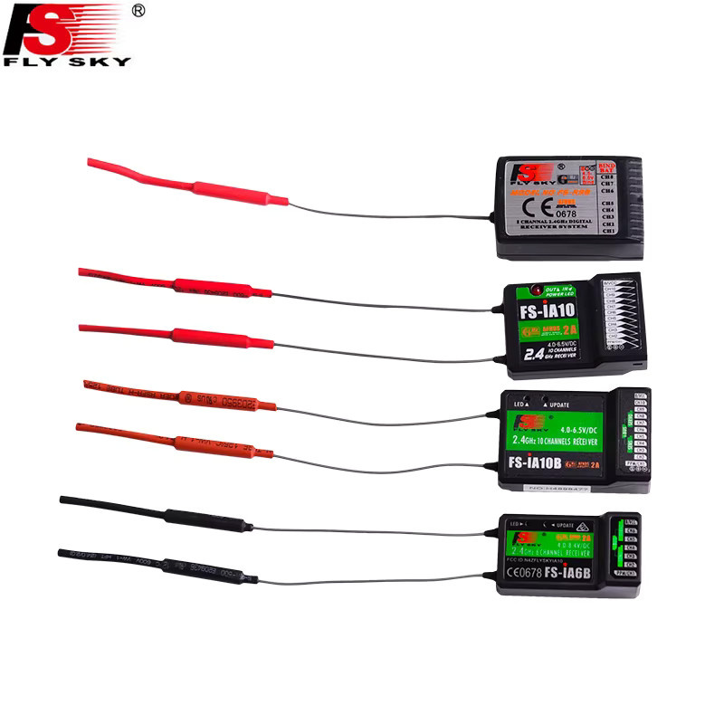 Flysky RC-Empfänger FS-GR3E FS-A6 FS-R6B FS-X6B FS-iA6 FS-iA6B FS-A8S FS-R9B FS-iA10 FS-iA10B - Bild 3