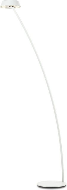 Oligo Glance Gebogene LED-Stehleuchte in Weiß Matt mit dimmbarer Warmweiß-Beleuchtung (2700K) - Bild 1