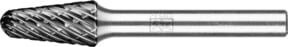 PFERD Hartmetall Hochleistungsfrässtift ALLROUND Rundkegel KEL in Silber, Durchmesser: 10 mm, Länge: 20 mm, Schaft-Durchmesser: 6 mm, HICOAT universal - Bild 1
