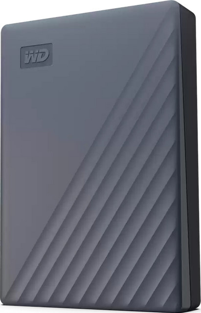 Western Digital My Passport Externe Festplatte 2TB HDD USB-C Grau - Bild 1