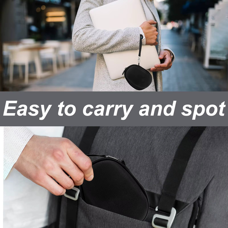 Hartschalen-Reisetasche für Logitech MX Master 3S und Master 3, universelle Aufbewahrungstasche in Schwarz und Grau - Bild 4