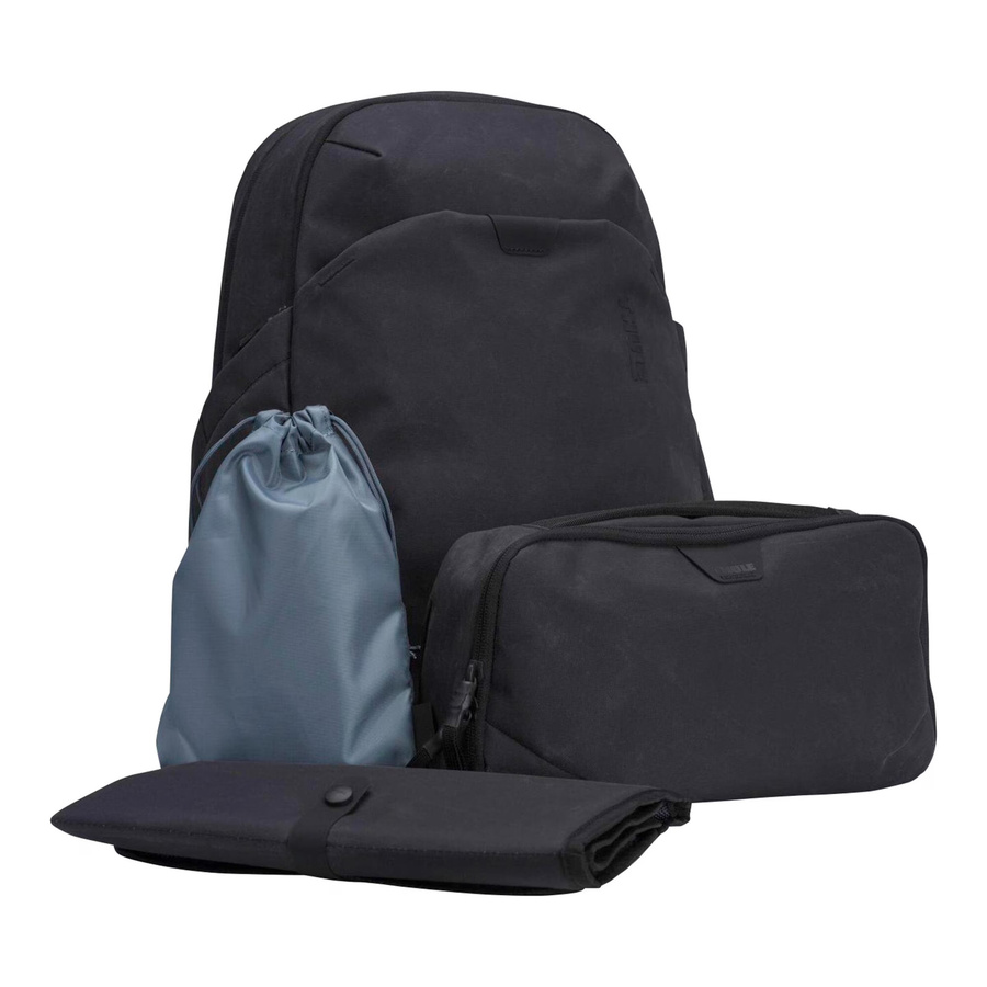 Thule Aion Wickelrucksack aus Canvas in Schwarz mit Tragegurt - Bild 2