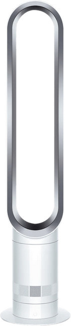 Dyson AM07 Tower-Ventilator in Weiß/Silber mit Fernbedienung und Timer - Bild 1