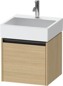 Duravit Waschtischunterschrank Ketho.2 in Beige, Ei Nat, wandhängend mit 1 Auszug, B/T: 48,4 x 46,0 cm - Bild 1