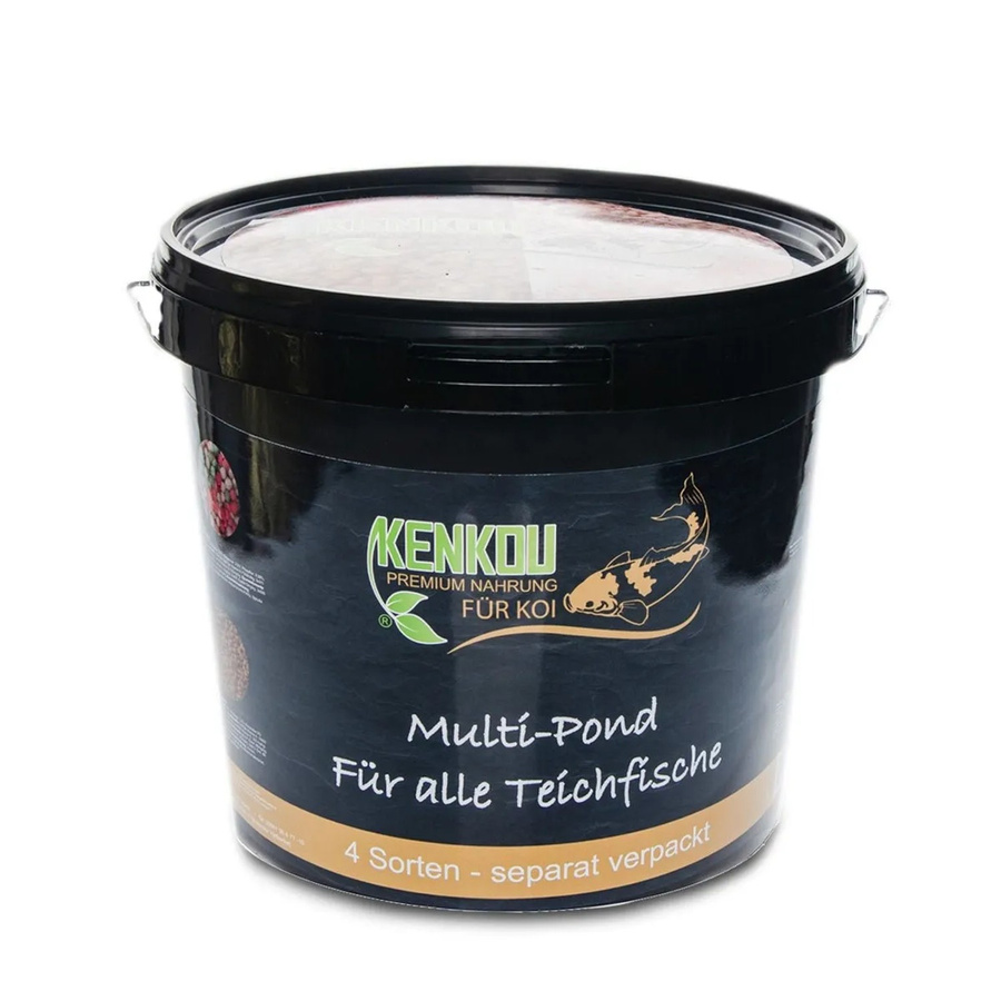 Kenkou Multi-Pond Menü Fischfutter 10 Liter - Bild 2