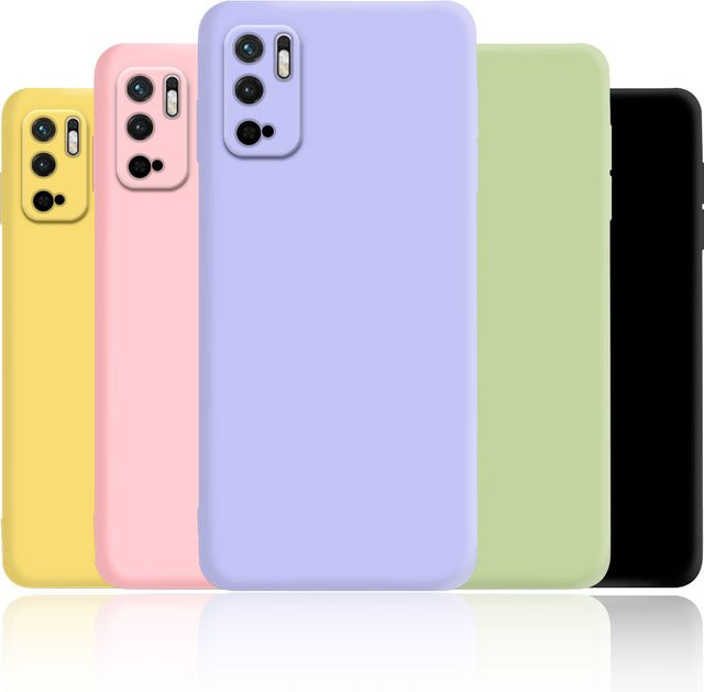 Flüssigsilikon Schutzhülle für Xiaomi Redmi Note 10 11 12 13 Pro Plus 5G und Redmi 10A 10C 11A 12C 13C in Pink Multicolour - Bild 1