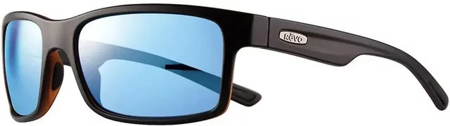 Revo Crawler Sonnenbrille, Wrap, Vollrand, Kunststoff, Herren, Black Blue - Bild 1