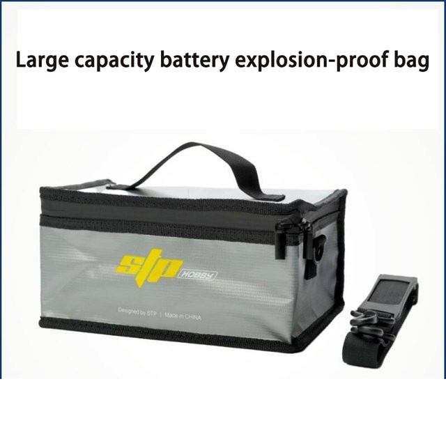 STP FPV Lipo Guard Sicherheitstasche, Feuerfeste Explosionsgeschützte Tragbare Lipo-Sicherheitstasche - Bild 1