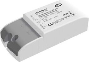 EVN Lichttechnik LED-Trafo SLD1225 Netzgerät 12V/DC 3-25W dimmbar IP20 - Bild 1