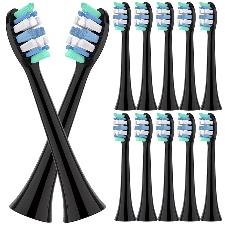 Philips Ersatzbürstenköpfe, mittelharte Borsten, kompatibel mit Sonicare HX4100 6700 - Bild 1