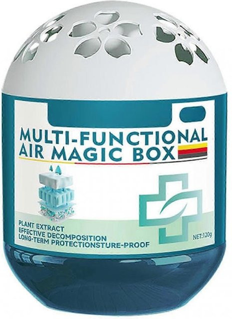 Zerong Air Magic Box Multifunktionaler Staubreiniger für Innenräume in Weiß ohne Strom und Lärm - Bild 1