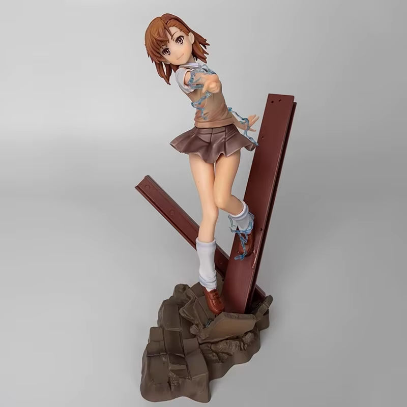 Mikoto Misaka Actionfigur aus ToAru Majutsu no Index von KONBORE, mehrfarbig, Höhe: 26 cm - Bild 2