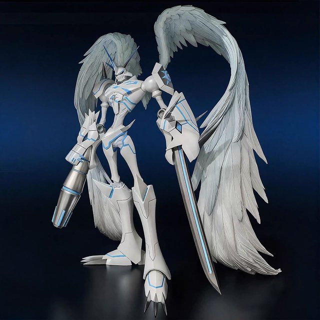 Bandai Digimon Omegamon Merciful Modus Figur, 20 cm, PVC - Bild 1