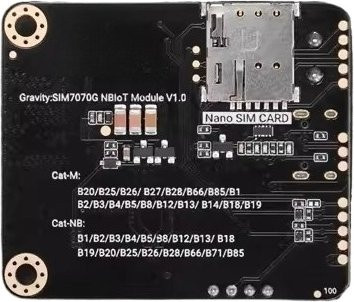 SIM7070G NB-IoT-Modul in Schwarz für industrielle Anwendungen - Bild 1