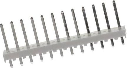 Molex Stiftleiste Standard 12-polig in Weiß mit 3,96 mm Rastermaß - Bild 1