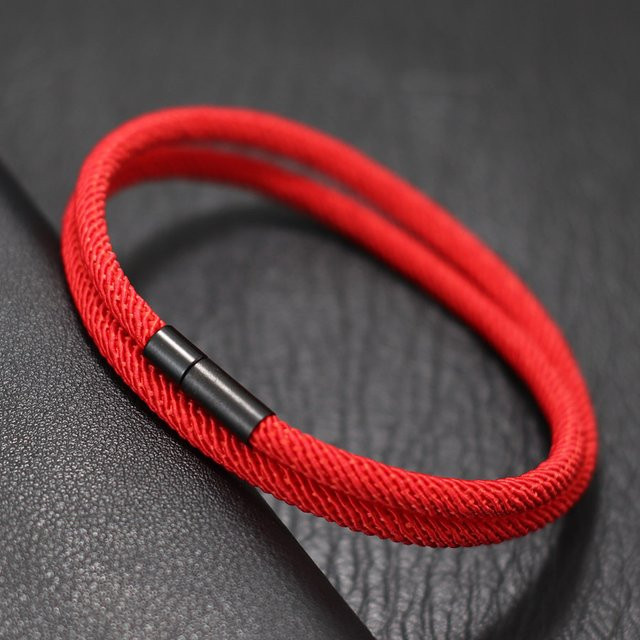 Lucky Red Armband, Messing, Bunt, Herren - Bild 1